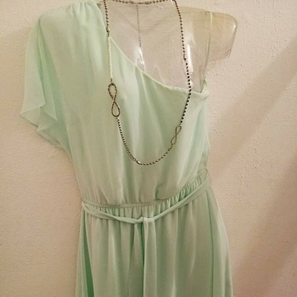 EXPRESS one shoulder Dress - Picture 4 of 8